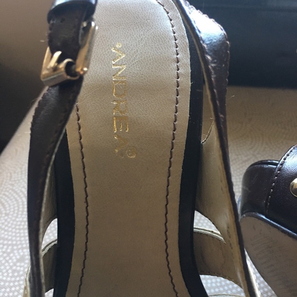 Andrea size 5 1/2 heels made in Mexico - Picture 5 of 7